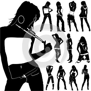 Fashion women vector