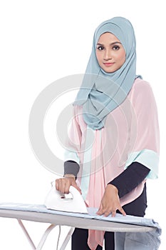 Fashionable muslimah woman