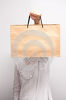 Fashionable paper bag