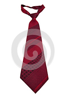 Fashionable striped necktie