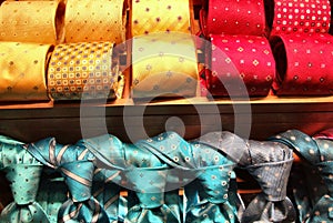 Fashionable tie shop