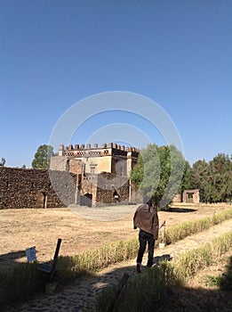 Fasil Castle Gondar Ethiopia photo