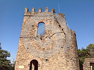 Fasil Castle Gondar Ethiopia photo