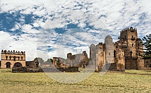 Fasil Ghebbi, castle in Gondar, Ethipia Heritage