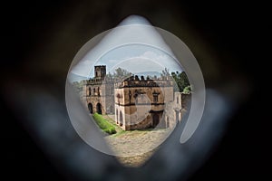 Fasil Ghebbi Castle Royal Enclosure, Gondar, Ethiopia