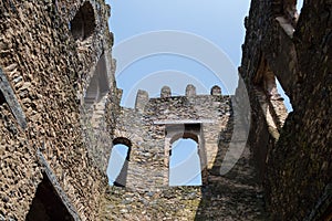 Fasil Ghebbi Castle Royal Enclosure, Gondar, Ethiopia