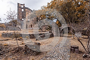 Fasil Ghebbi, royal castle in Gondar, Ethiopia