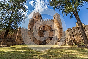 Fasilides Castle, founded by Emperor Fasilides in Gondar, Ethiopia