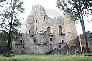 Fasilides' castle in Gondar, Amhara