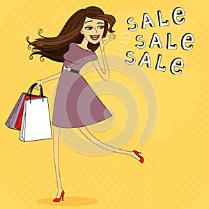 Fasion sale girl