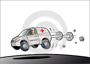 Fast ambulance