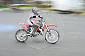 Fast biker