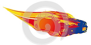 fast car (vector)