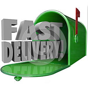 Fast Delivery Mailbox Special Quick Expedited Mail Service