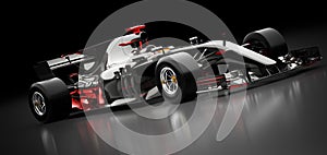 Fast F1 car. Formula one racing sportscar