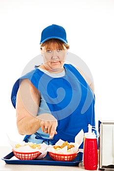 Fast Food Cashier - No Nonsense photo