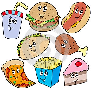 Fast food collection