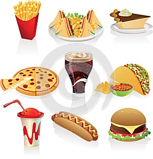 Fast Food Icons