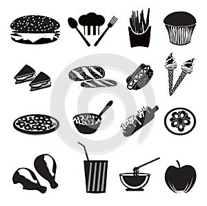 Fast Food Icons