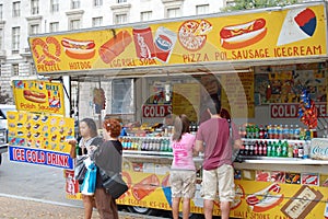 Fast Food Stand in Washington, DC