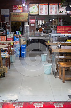 Fast Food Store, Pishi Street, Gusu District, Suzhou.