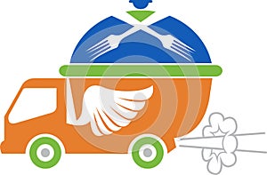 Fast food vehicle logo