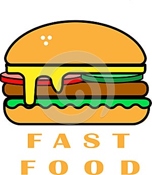 Fast food - Yumburger so delecious photo