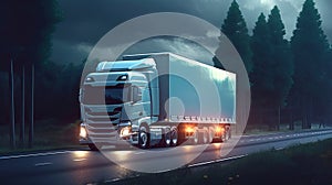 Fast Freight: Truck Transportation on the Highway - Generative AI