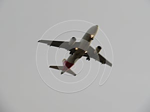 Fast mode of transport aircraft flying air speed photo