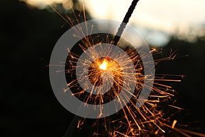 Fast Motion Sparkler