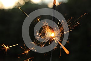 Fast Motion Sparkler