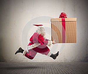 Fast Santa Claus