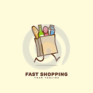 Fast shopping logo