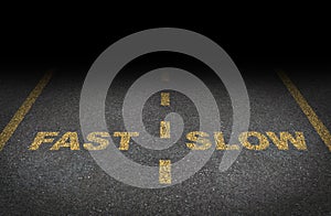 Fast And Slow Lanes photo