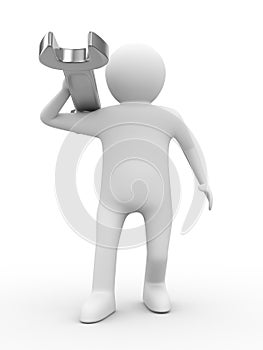 Fast technical help on white