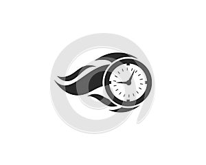 Fast Time logo vector