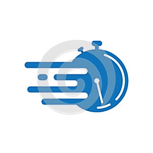 Fast Time logo vector template