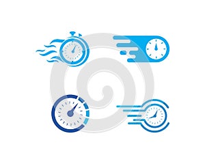 Fast Time logo vector photo