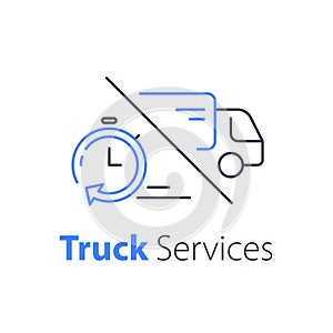 Fast truck delivery, distribution services, logistics solution, transportation company