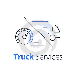 Fast truck delivery, distribution services, logistics solution, transportation company
