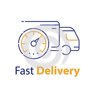 Fast truck delivery, distribution services, logistics solution, transportation company