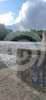 Fast wave for waterfall