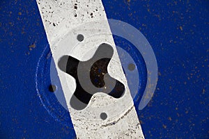 Fasteners for cars on the ferry deck