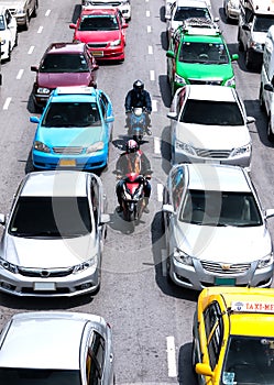 Faster way to transport on busy roads in bangkok