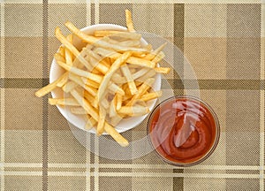 Fastfood. French fries