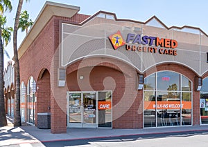 FastMed Urgent Care Exterior and Trademark Logo