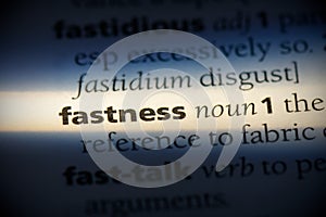 Fastness