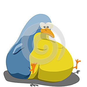 Fat bird