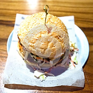 Fat Lamb And Fetta Burger photo