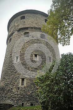 Fat Margarita is the tower of the Tallinn City Wall, located at the end of Pikk Street. The gun tower with 155 loopholes was built